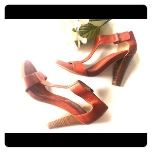 Nine West leather heels Brand New